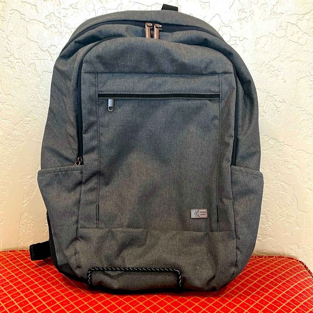 Unisex Case Logic Dark Grey Laptop Backpack